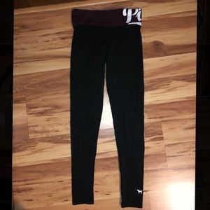 Pink Victoria Secret Full Length Leggings